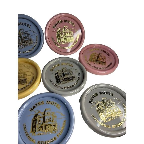 Bates Motel Coasters Universal Studios Gessner USA - Picture 4 of 5